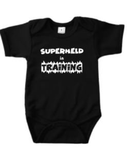 Romper Superheld in Training