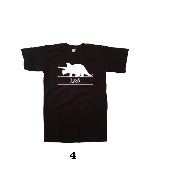 Baby shirt dinosaurus met naam - Afbeelding 6