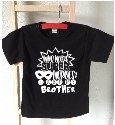 t-shirt who needs a superhero i got my brother