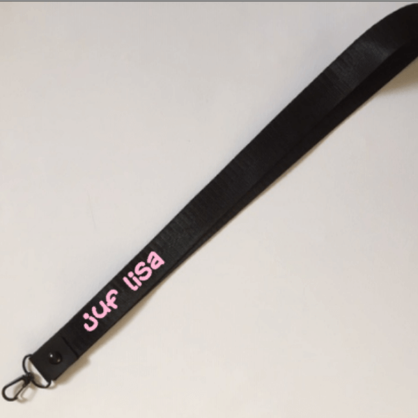 keycord juf met naam sleutelhanger