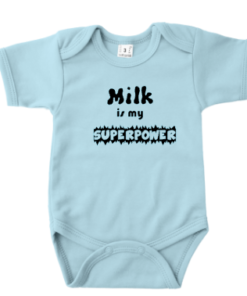 Alternative view of Romper milk is my superpower