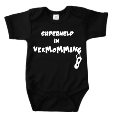 Babyromper Superheld in vermomming