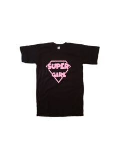 Alternative view of baby kinder shirt Supergirl