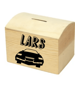 spaarpot raceauto met naam