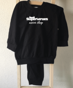 pyjama superheroes never sleep