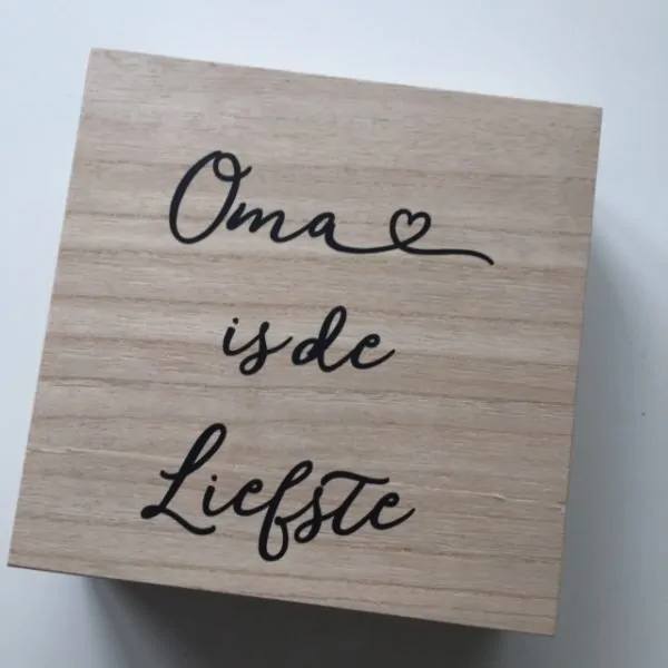 kado oma is de liefste kadobox