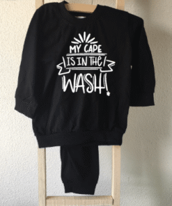 pyjama my cape is in the wash