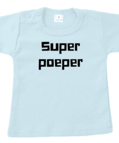 superpoeper tshirt baby
