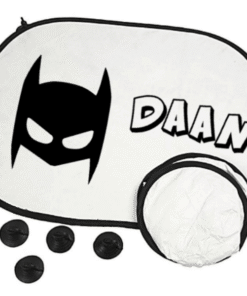 auto zonnescherm batman met naam
