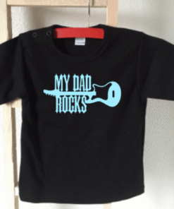 tshirt my dad rocks gitaar papa