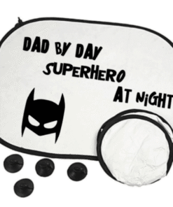 auto zonnescherm dad by day superhero by night