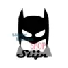 strijkapplicatie batman met naam
