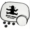 auto zonnescherm baby Ninja on board