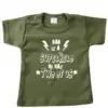 baby shirt dad is a superhero