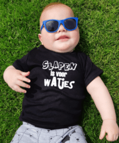 baby tshirt Slapen is voor watjes