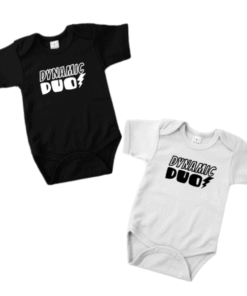 romper set Dynamic Duo Tweeling Twins
