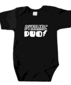 romper baby twins Dynamic Duo