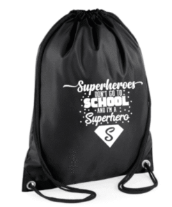 gymtas superheroes don't go to school