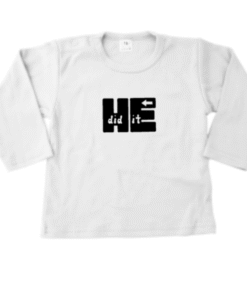 tweeling tshirt he did it