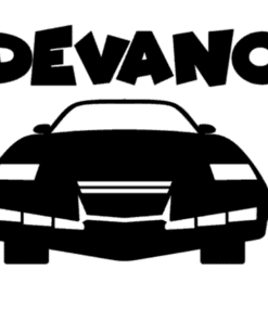 muursticker stoere auto