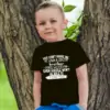 baby kinder shirt You can't scare me