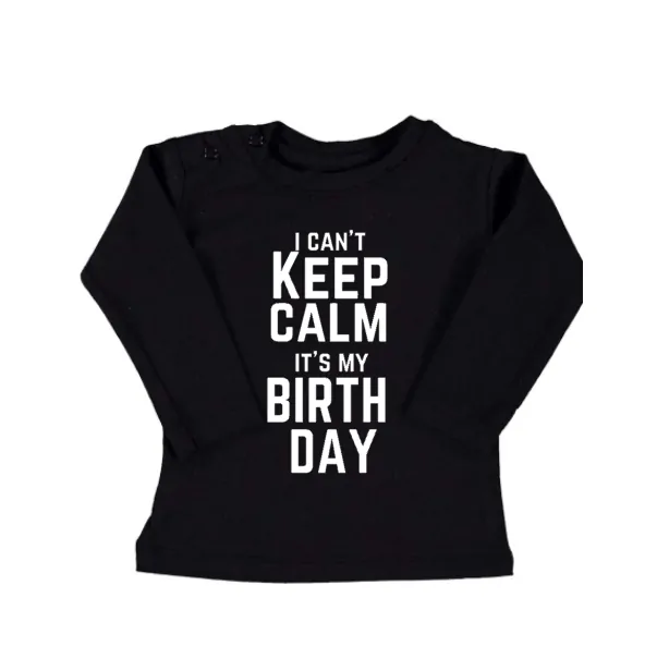 tshirt i can't keep calm it's my birthday