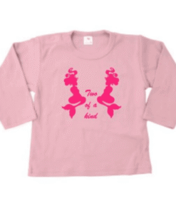 Baby Tshirt Two of a kind zeemeermin