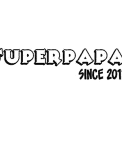 Strijkapplicatie Superpapa since