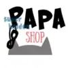 Strijkapplicatie papa masker superheld