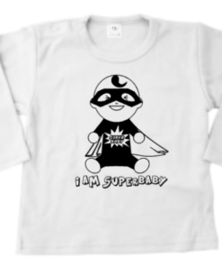 Baby shirt I AM SUPERBABY