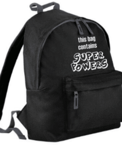 rugtas this bag contains superpowers