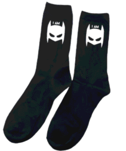 sokken i am batman