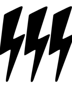 Muursticker bliksems