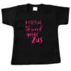 kinder Tshirt Hoera ik word grote zus