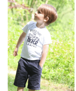 Alternative view of Baby shirt rocking the superhero life
