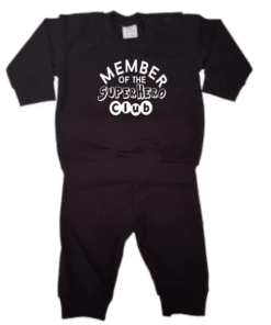 baby pyjama member Superhero club
