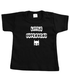 Babyshirt Little Superhero - Batman