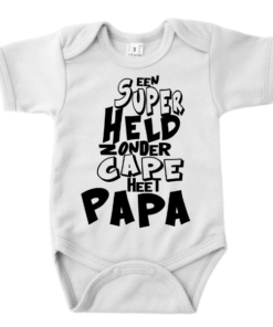 romper Superheld zonder cape - papa-opa
