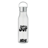 Waterfles Liefste Juf,gepersonaliseerde waterfles,waterfles met naam juf