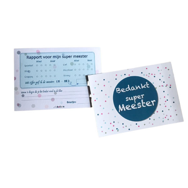 Rapportkaart superjuf-Supermeester - Afbeelding 2