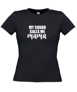 Alternative view of T-shirt My squad calls me mama papa