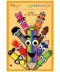Prentenboek Regenboogpotloodje - Is anders dan de anderen en ontdekt zijn unieke talent.