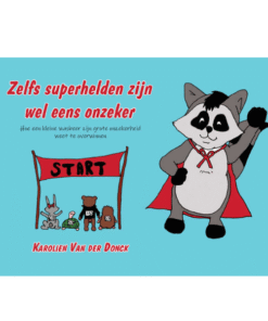 Kinderboek Zelfs superhelden worden wel eens onzeker