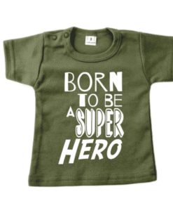 baby shirt Born to be a Superhero