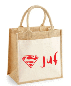 Jute tas Superjuf