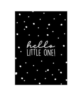 kaart hello little one