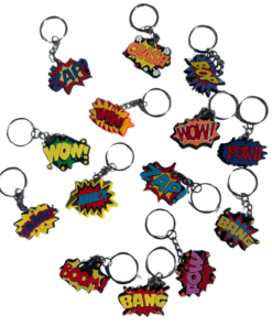 sleutelhanger superheld wow